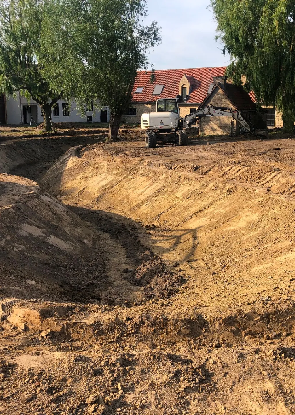 Realisatie tuinaanleg Leonie Leon events door Tuinaanleg Stijn Lycke